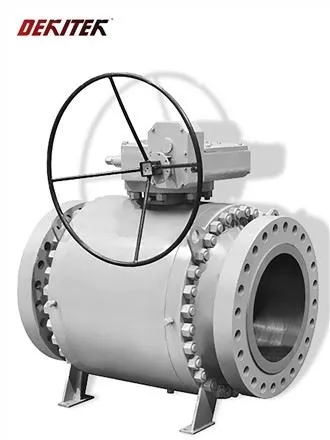Trunnion Mounted Metal Seated Ball Valve
